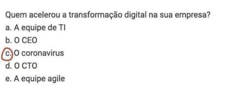 Tirinha sobre transformação digital